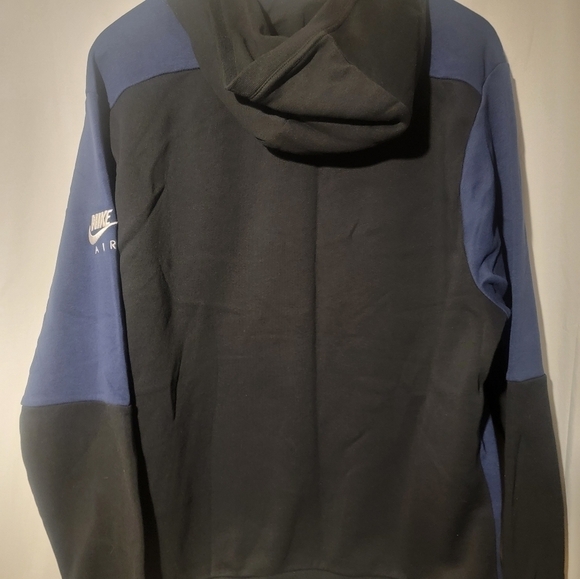 Men's Nike Air Chest Hit Fleece Hoodie Pullover Size Large DA0212-410 - Picture 2 of 5